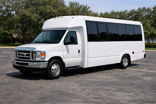 18-passenger minibus available for charter in Edison, NJ