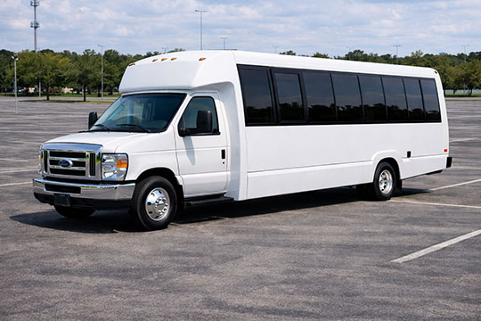 25-passenger minibus available for charter in Edison, NJ